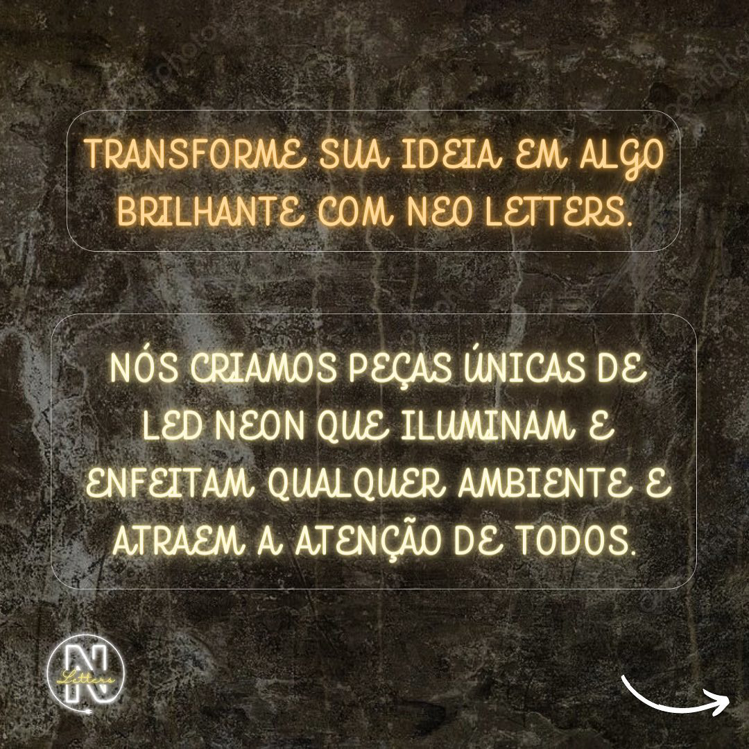 Post Instagram Neo Letters 2